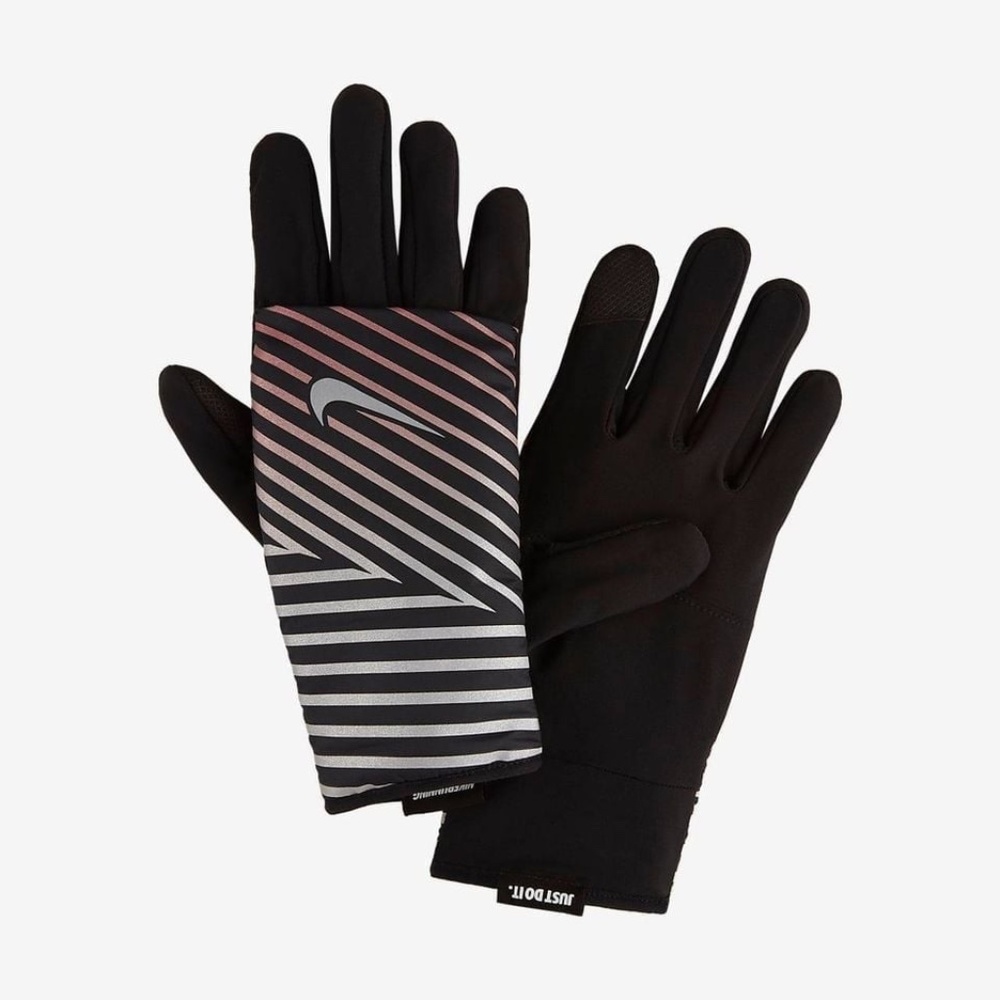 BRAND NEW women Nike nike dri-fit flash layered gloves size M (reflectivity)